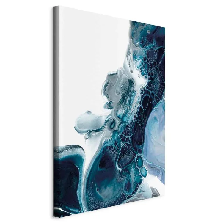 Abstraktheit der Skala (1-teilig) - Kunst in klassischem Blau