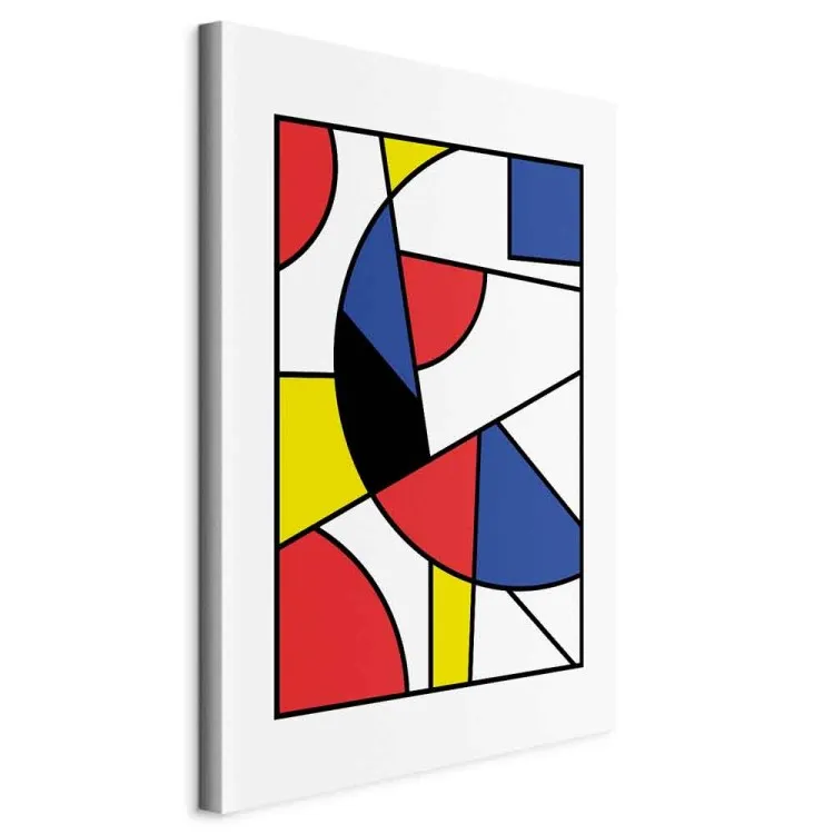 Modernistische Explosion (1-teilig) - Geometrie verschiedene Farben