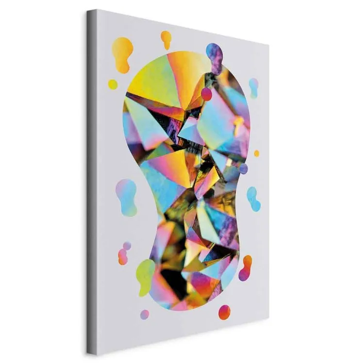 Rainbow Footprint (1 Part) Vertical