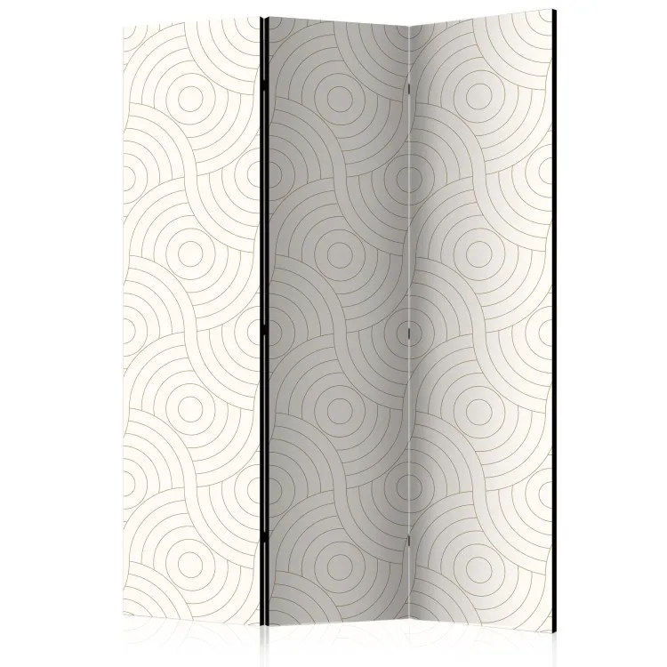Rollen (3-teilig) - Geometrische Formen in Beigetönen