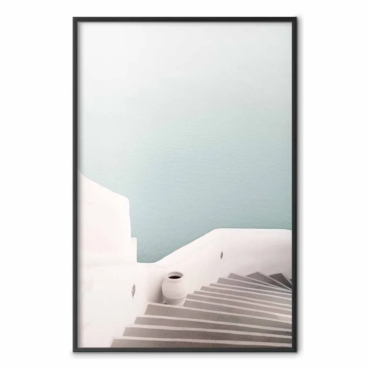 Sommerlicher Spaziergang - Architektur vor maritimem Panorama