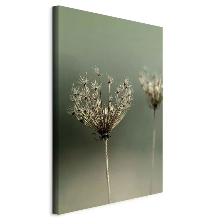 Sehnsucht nach vergangenem Sommer (1-teilig) Hochformat - Blumenfoto