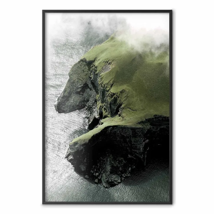 Land und Meer verheiratet - Meer und Klippen auf Insel