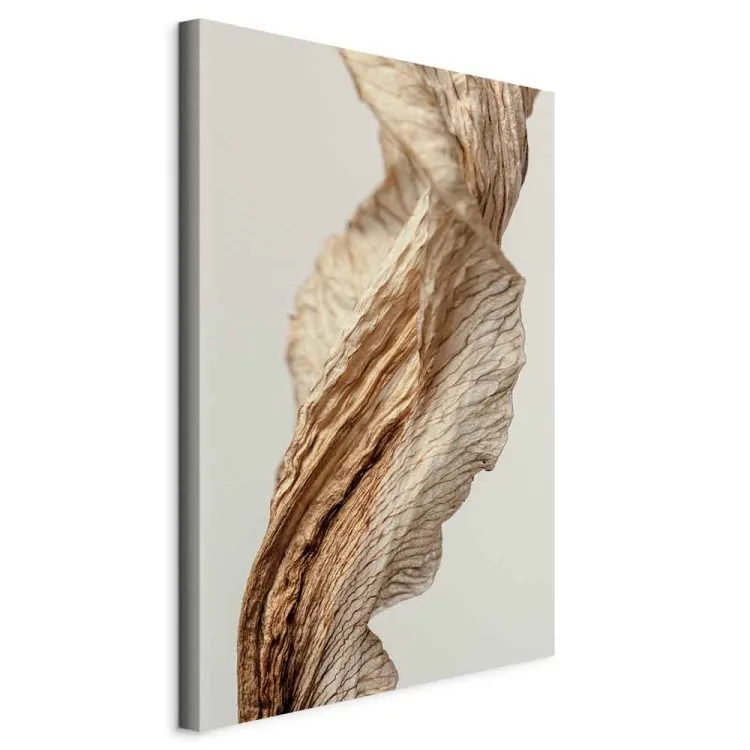 Sonniger Spin (1-teilig) Hochformat - Naturpanorama im Boho-Stil
