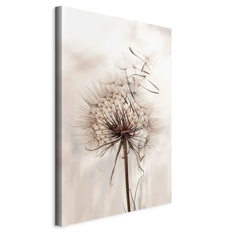Magnetischer Hauch (1-teilig) Hochformat - Pusteblume im Wind