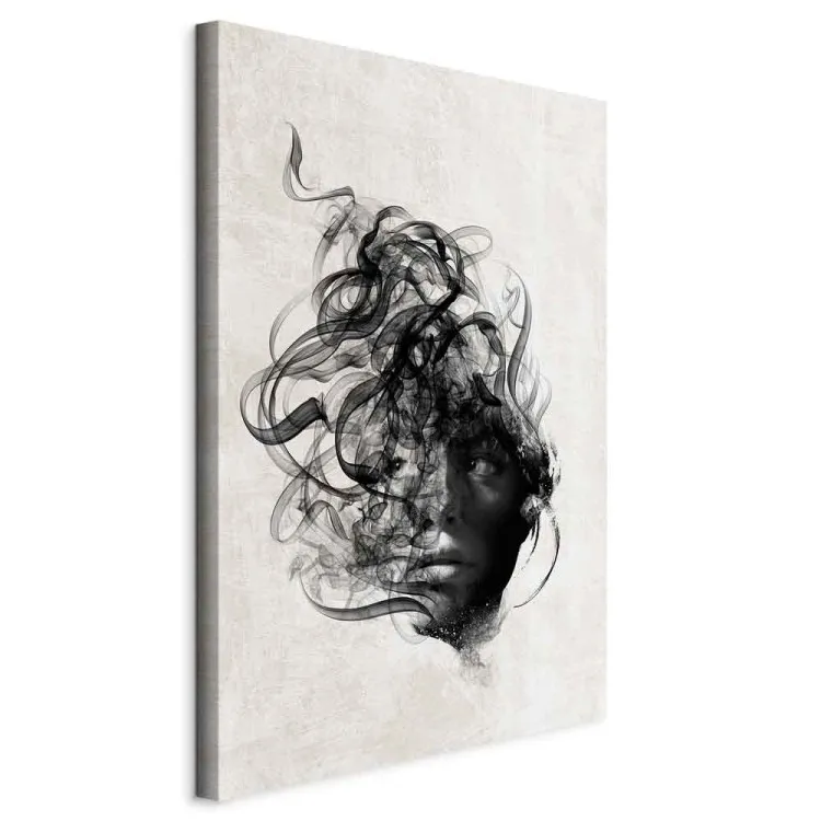 Zerstreute Gedanken (1-teilig) Hochformat - Abstrakt