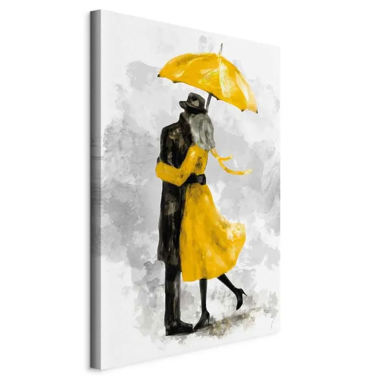 Under Yellow Umbrella (1 Part) Vertical