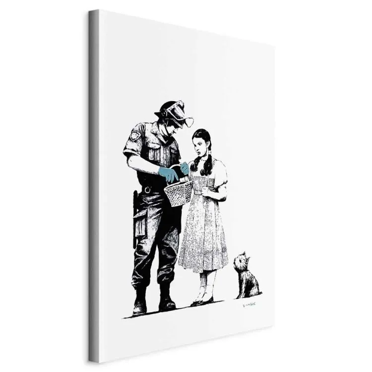Dorothy and Policeman (1 Part) Vertical