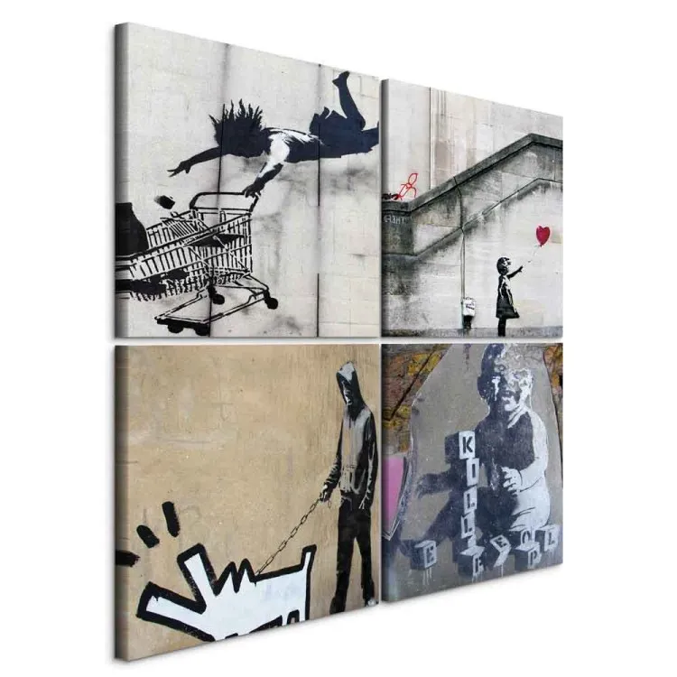 Banksy - vier originelle Ideen