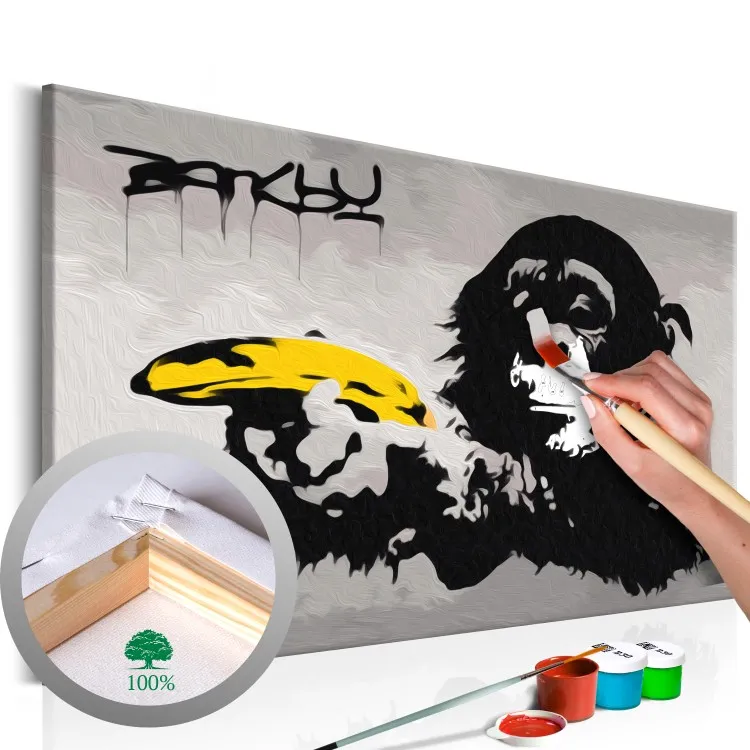 Affe (Banksy Street Art Graffiti)