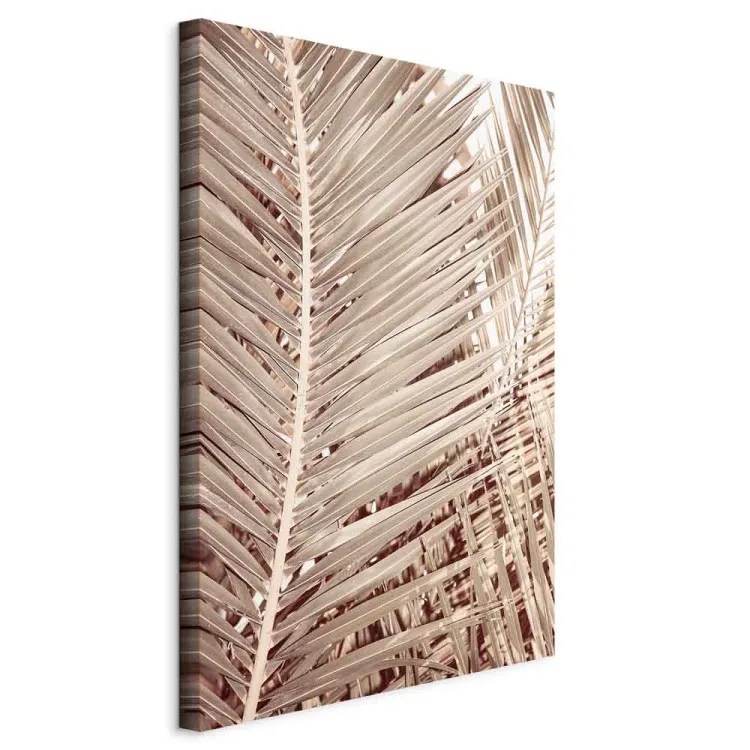 Beige Palm Tree (1 Part) Vertical