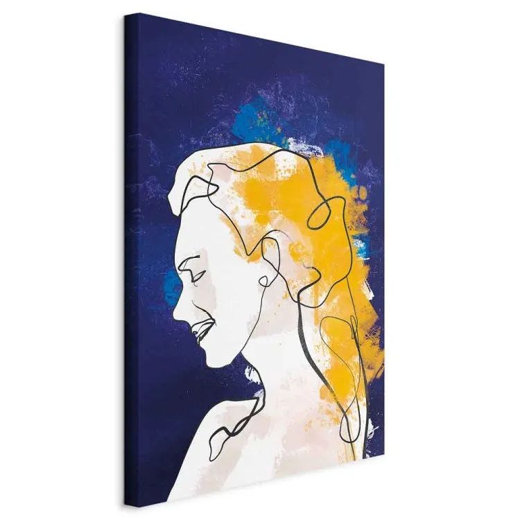 Portrait in Blue (1 Part) Vertical