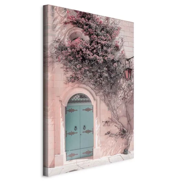 Blaue Türen (1-teilig) Hoch - Architektur im Boho-Stil