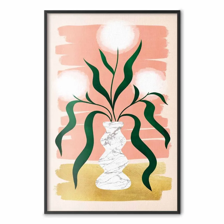 Dandelions in Vase [Poster]