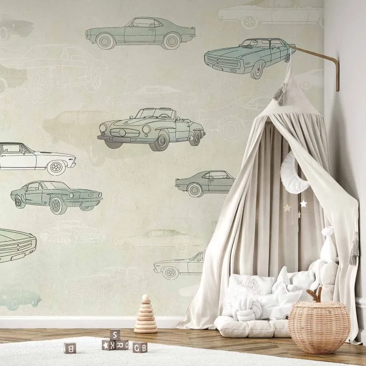 Automotive - Sketches and Drawings of Cars in Subdued Colors