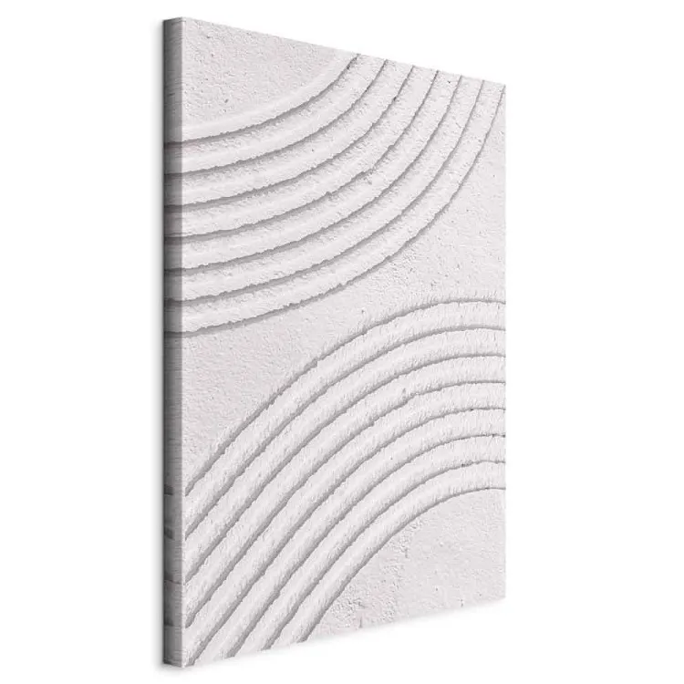 Structural Patterns - Rounded Elements Carved in Cement